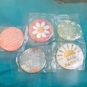 💖3/$15💖 Nurse Practitioner Button Set